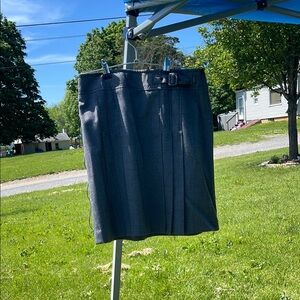 Elegant Gray Skirt